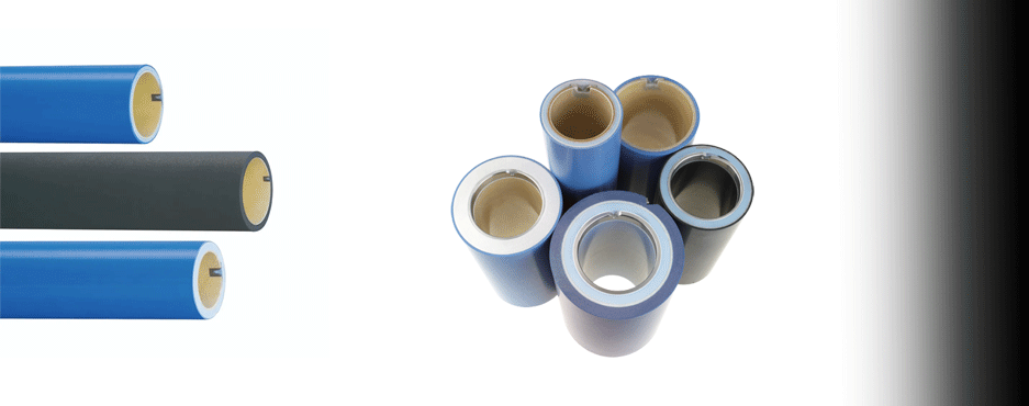 three clear beakers placed on tabletop