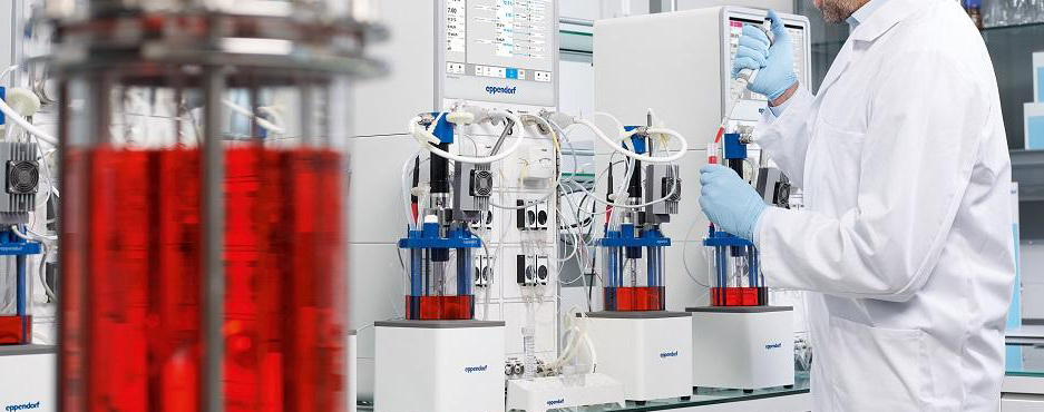 three clear beakers placed on tabletop